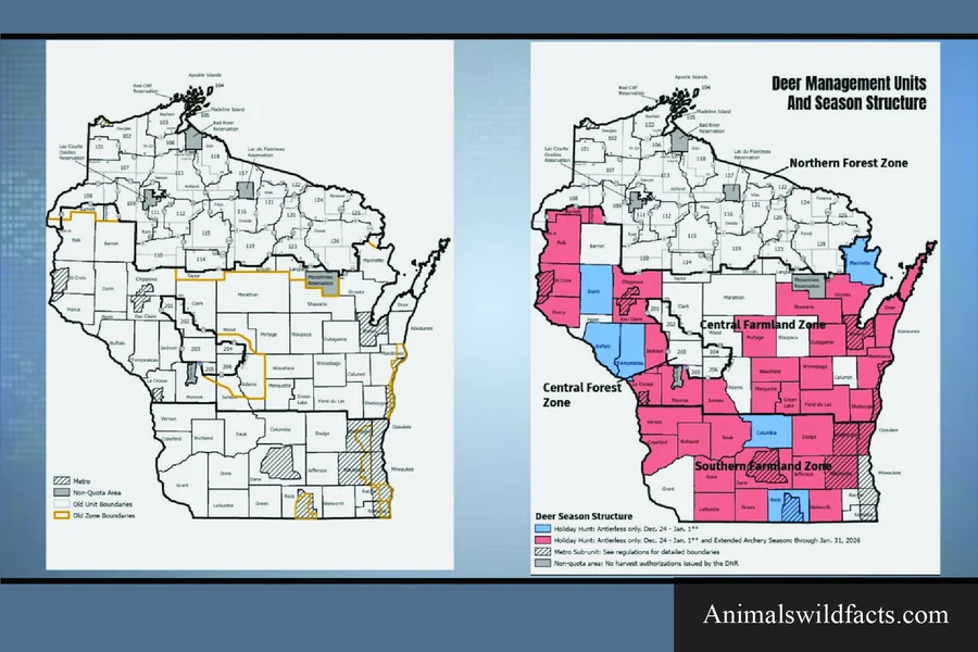wisconsin deer hunting zone