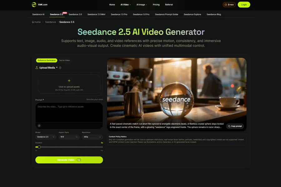 Seedance 2.5