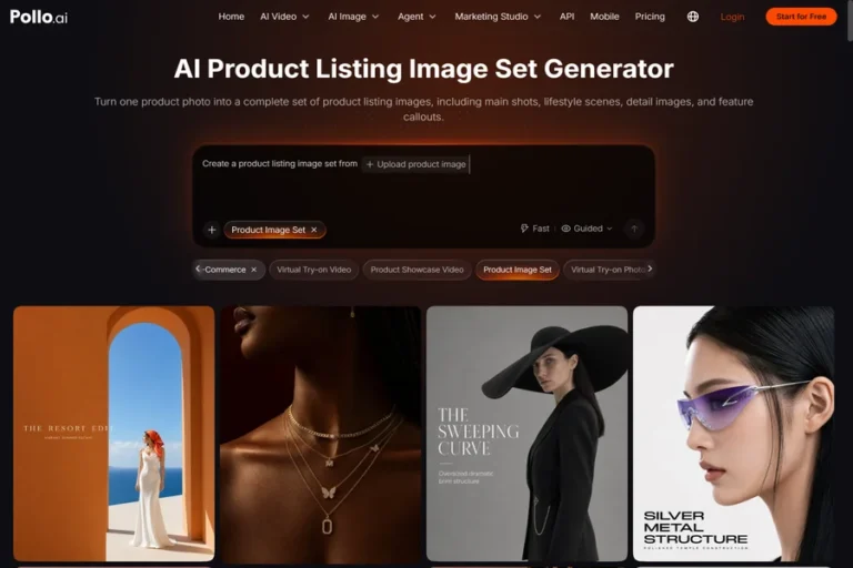 AI Product Listing Image