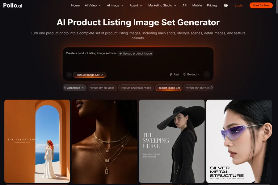 AI Product Listing Image